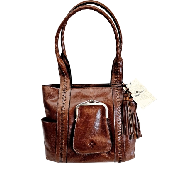 Patricia Nash Molise Frame Pocket Tote Bag - Picture 5 of 15